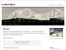 Tablet Screenshot of lemontblanc.fr